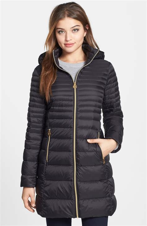 michael kors duck down jacket|michael kors packable down fill.